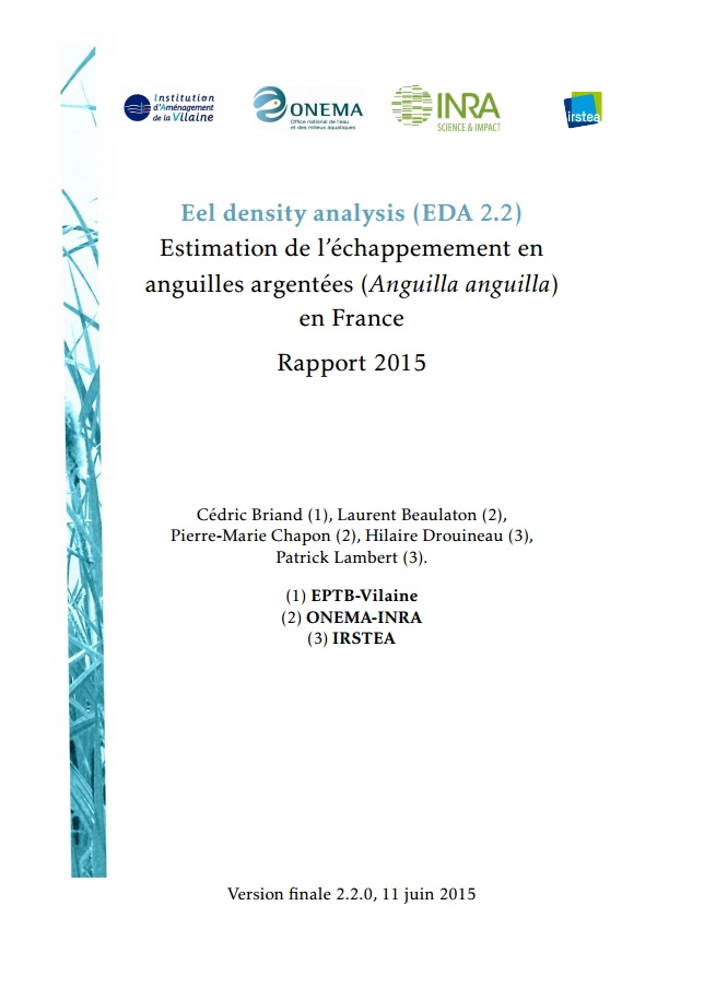 Briand et al 2015 Eel density analysis EDA 22