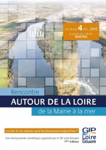 Affiche des 7èmes demi-journées scientifiques du GIP Loire-Estuaire