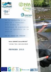 De la recherche à la gestion : transfert d'un modèle de dynamique de population vers un opérateur de la gestion - Cas du saumon de l'Allier